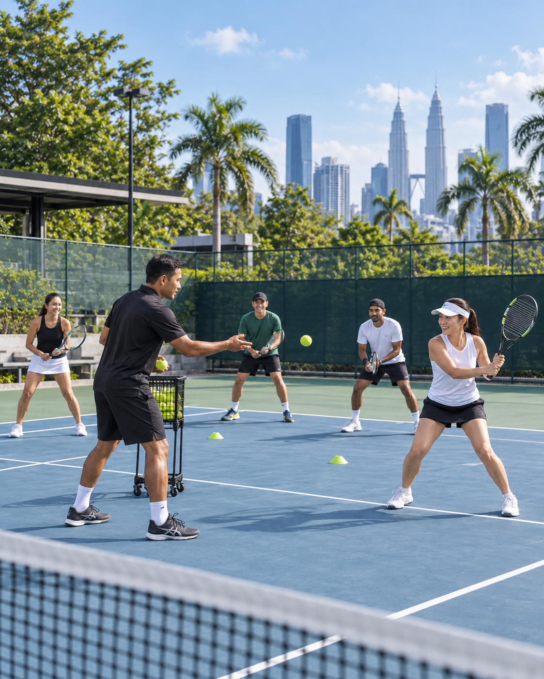 Private Group Session at Aero Tennis Academy